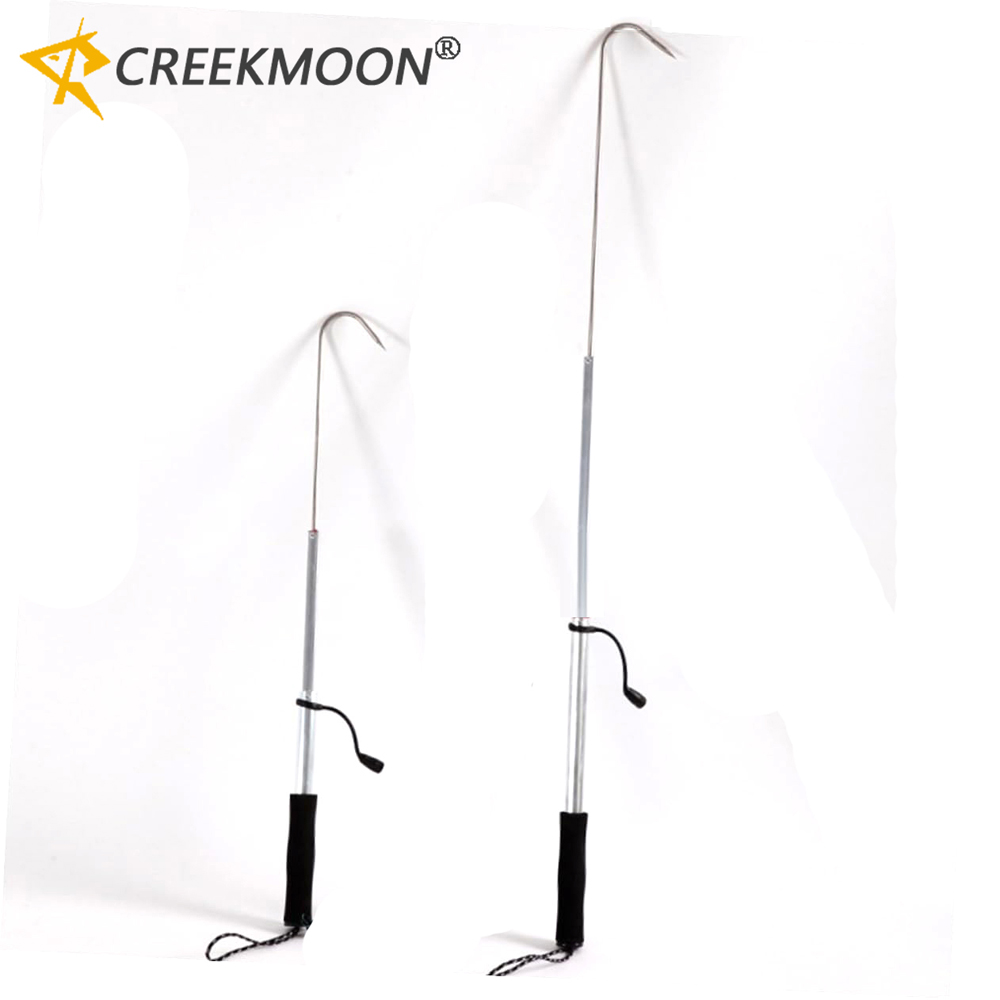 Landing Net Telescopic - Telescopic Fish Gaff Stainless Steel Ice