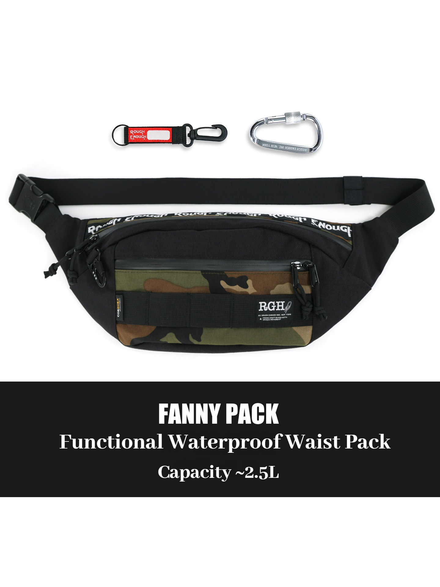 RGH Camo Tactical Functional W - Fishing Backpack ulasan dan harga