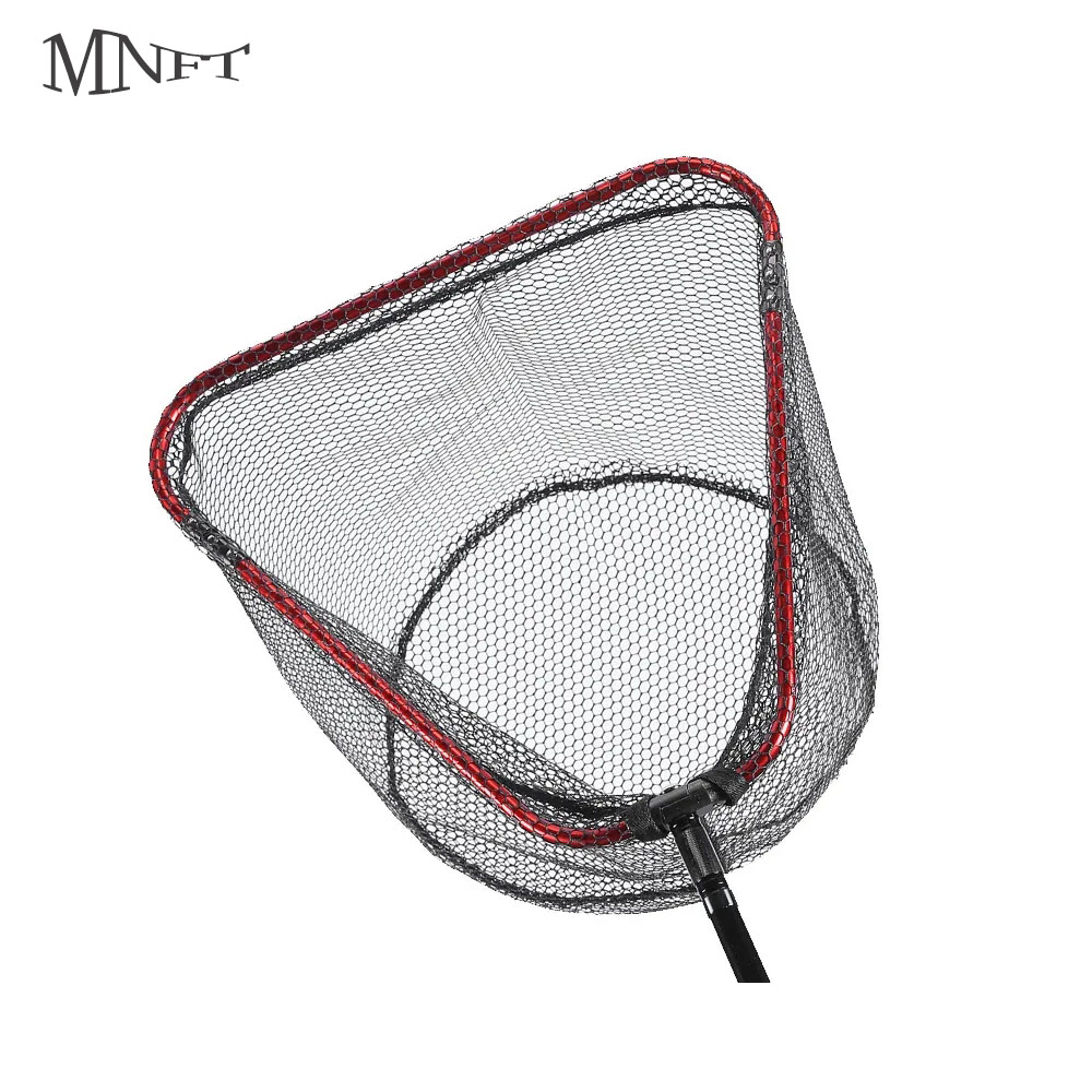 Aluminum Alloy Rubber Coated F - Landing Net Telescopic ulasan dan harga