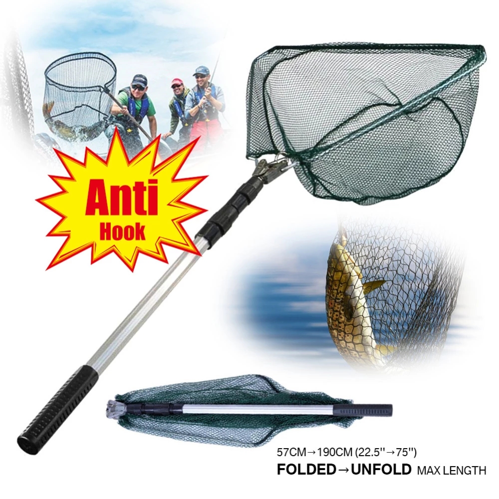 190cm 92cm 55cm Telescopic Lan - Landing Net Telescopic ulasan dan harga