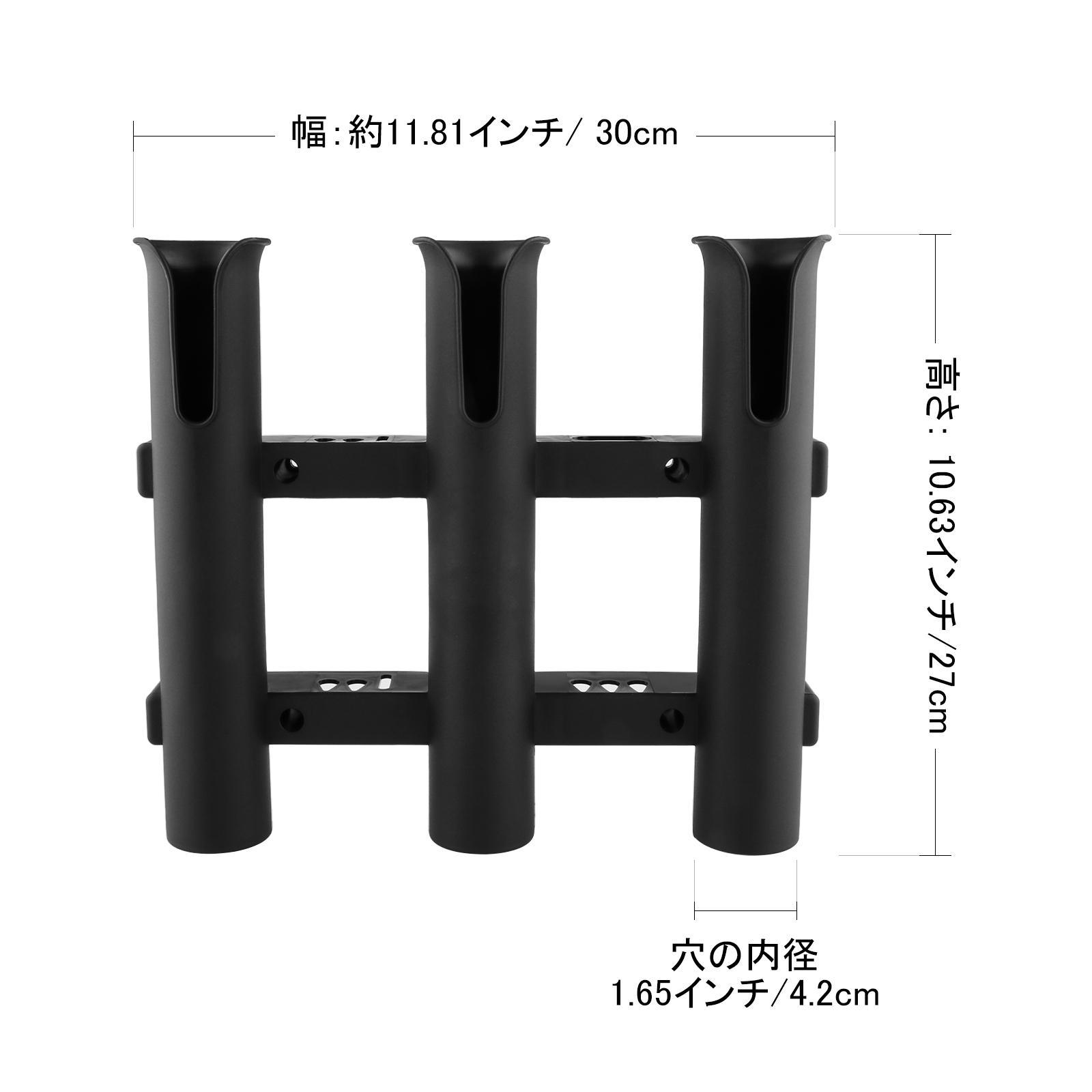 Black PP Fishing Rod Holder Ra - Fishing Equipment Usa ulasan dan harga
