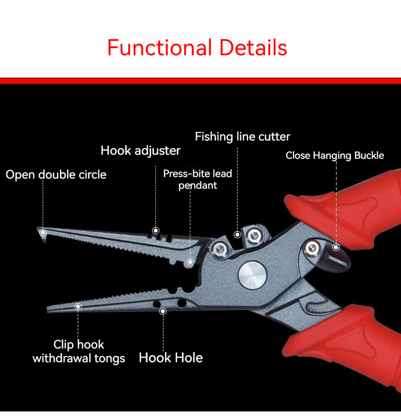 High-Precision Luya Pliers Mul - Fishing Equipment Target ulasan dan harga