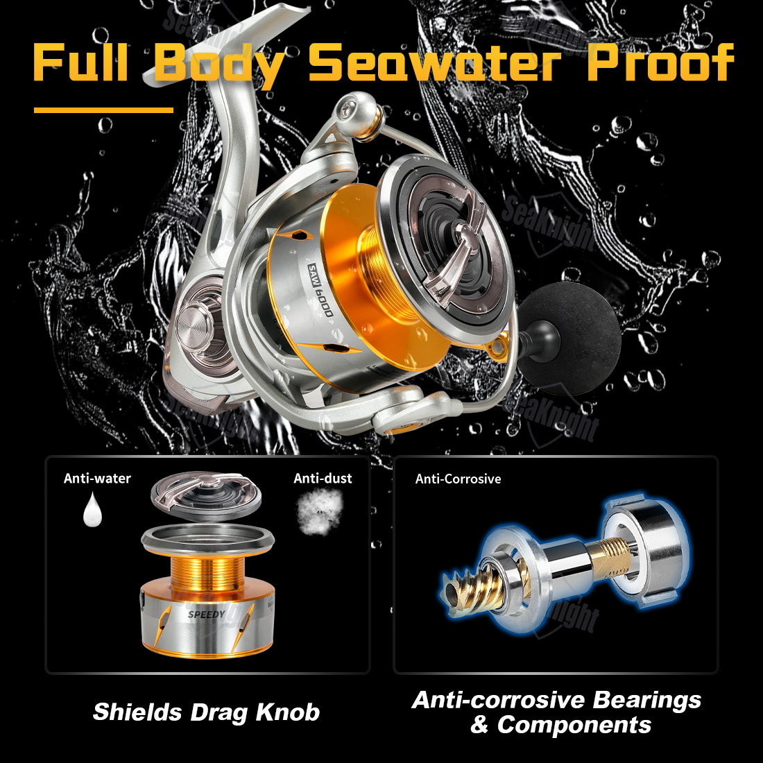 SeaKnight Brand Speedy SAW Sal - Kastking Reel Zephyr ulasan dan harga