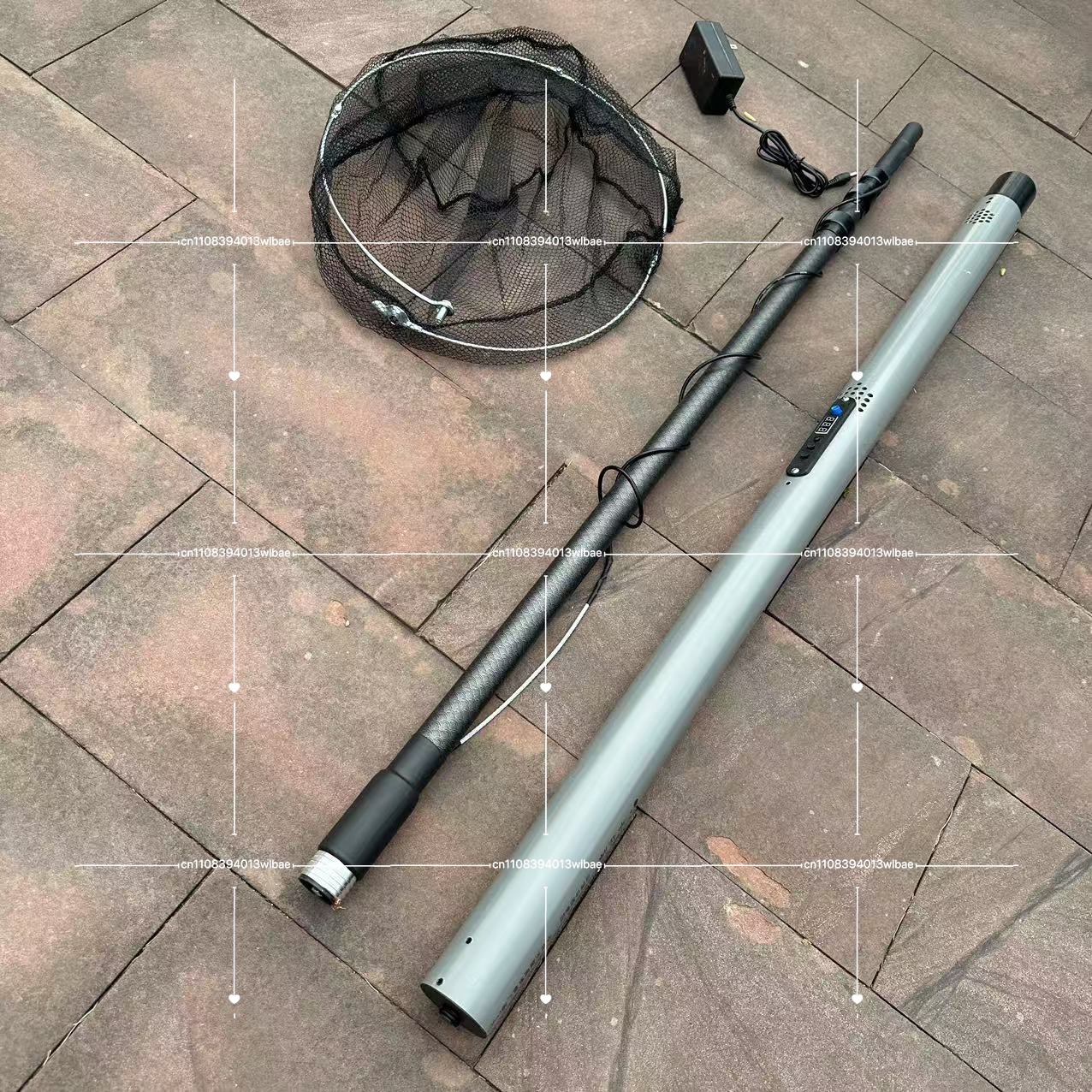 4.2m 9000W  Ultra-light Alumin - Landing Net Telescopic ulasan dan harga