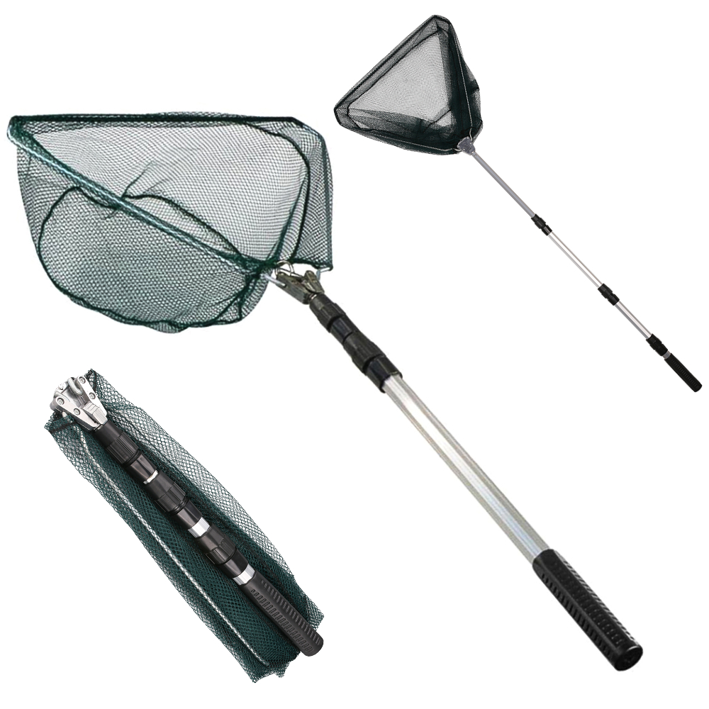 1Ultra-lightweight Foldable Fi - Landing Net Telescopic ulasan dan harga