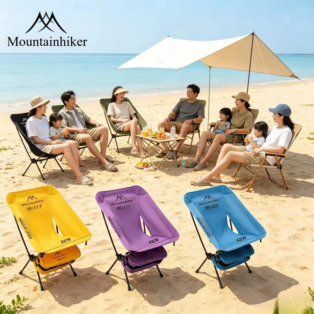 Ultra Light  Folding Moon Chai - Fishing Equipment Net ulasan dan harga