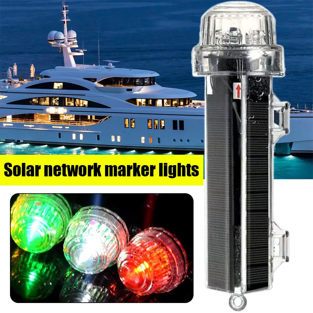 Solar Net Marker Light Marine  - Fishing Equipment Net ulasan dan harga