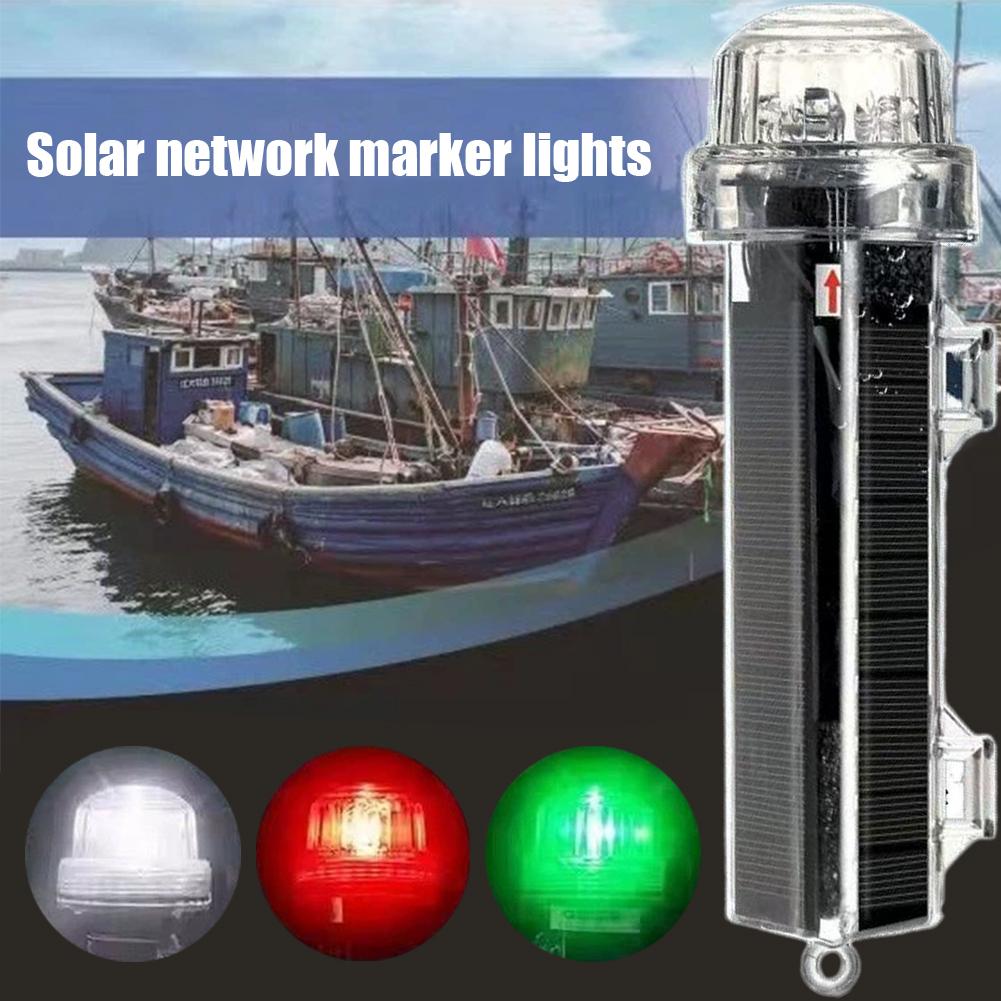 Solar Net Marker Light Marine  - Fishing Equipment Net ulasan dan harga