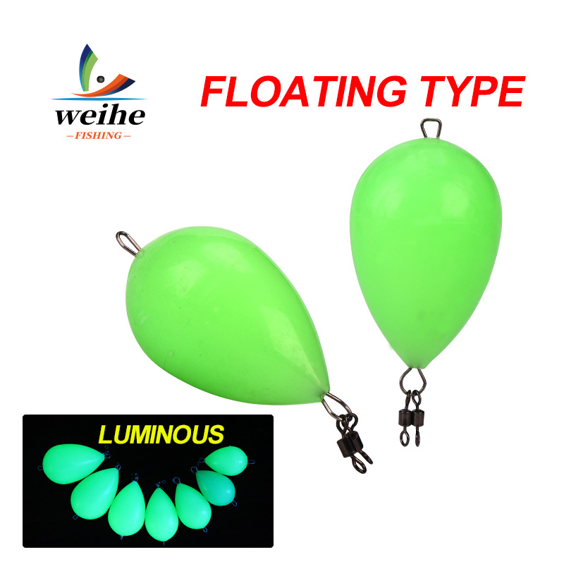 WEIHE 1PC Glow-in-the-dark Fis - Fishing Equipment Tools ulasan dan harga