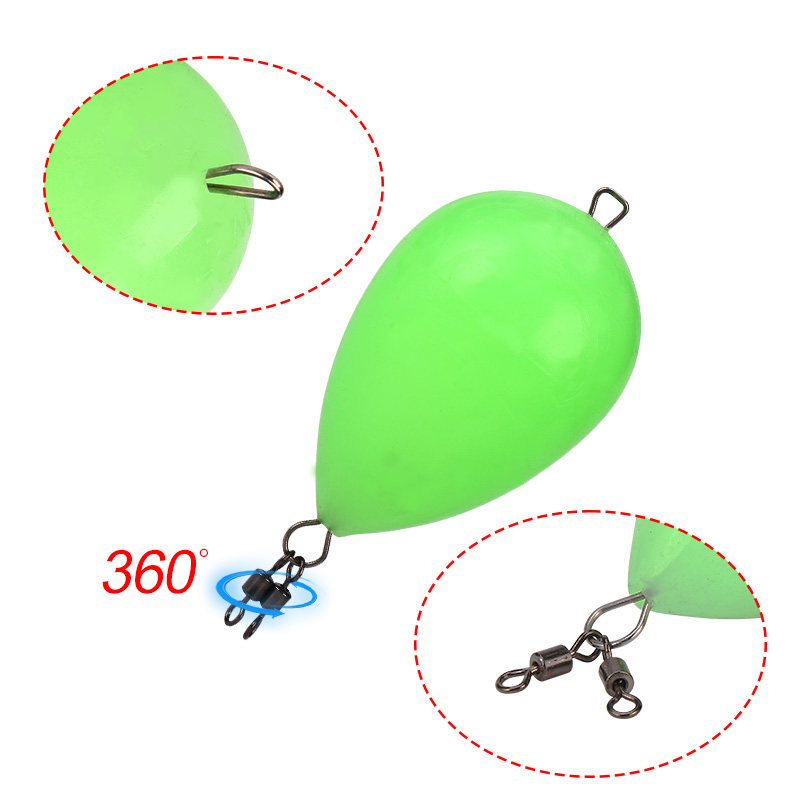 WEIHE 1PC Glow-in-the-dark Fis - Fishing Equipment Tools ulasan dan harga