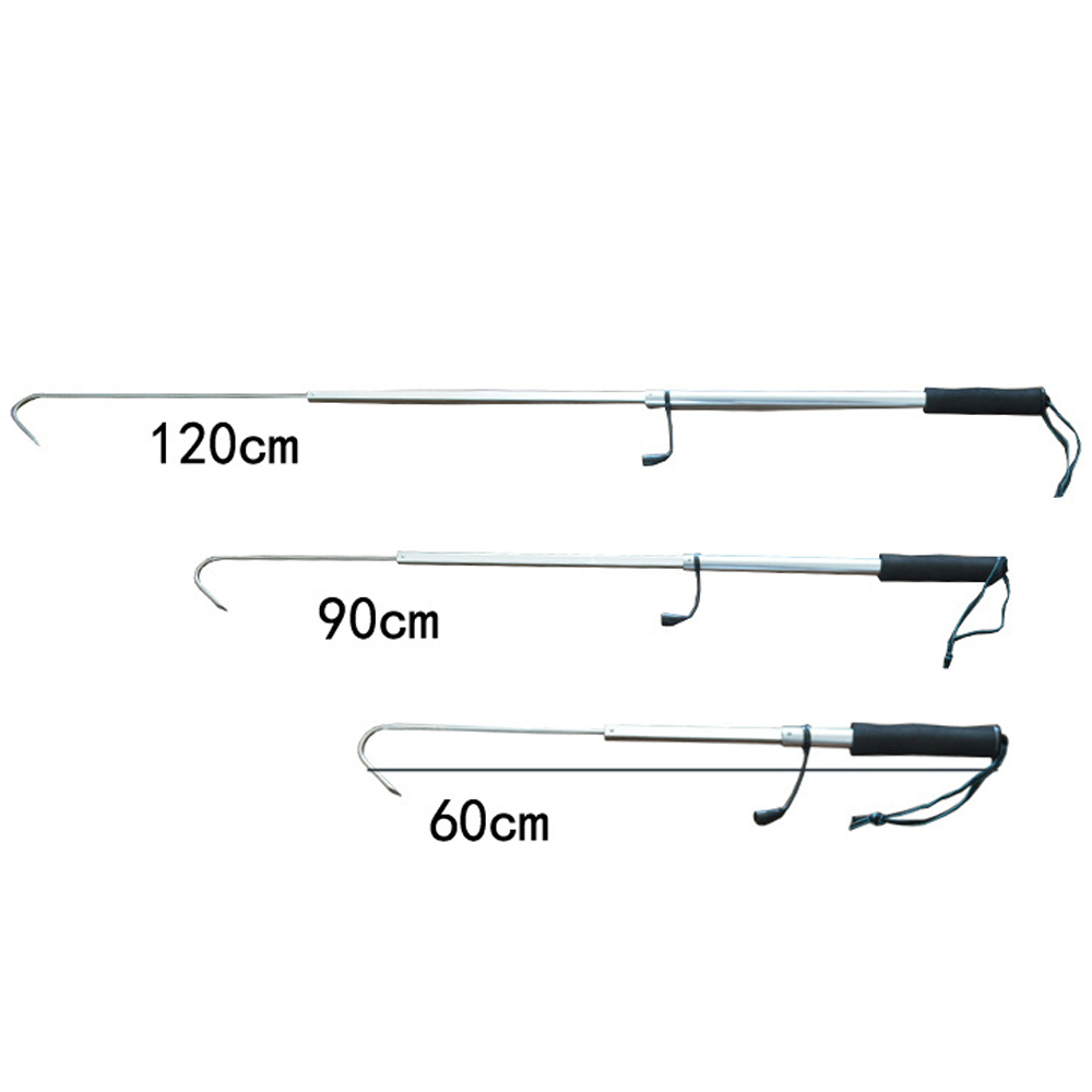 Telescopic Fish Gaff Stainless - Landing Net Telescopic ulasan dan harga